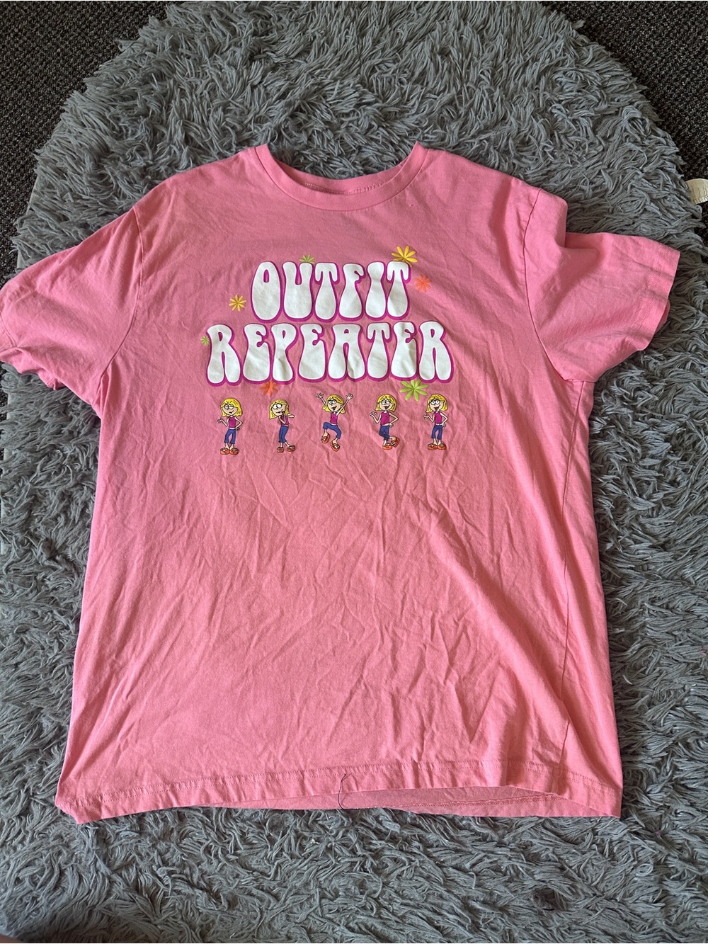 Disney Pink 'Outfit Repeater' Graphic Tee